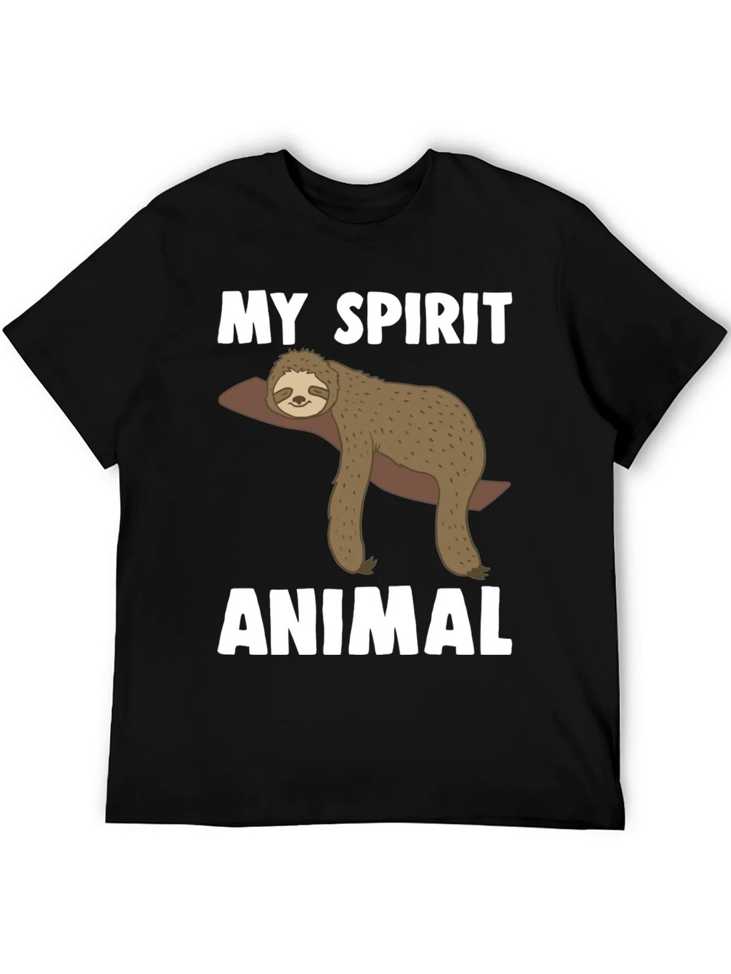 My Spirit Animal Sloth Graphic Tee product image 5