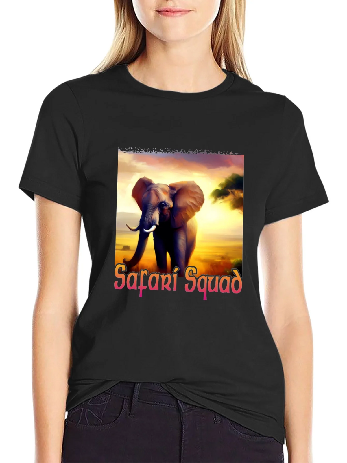 Safari Squad Elephant Graphic Tee - Adventure Awaits! product image 2