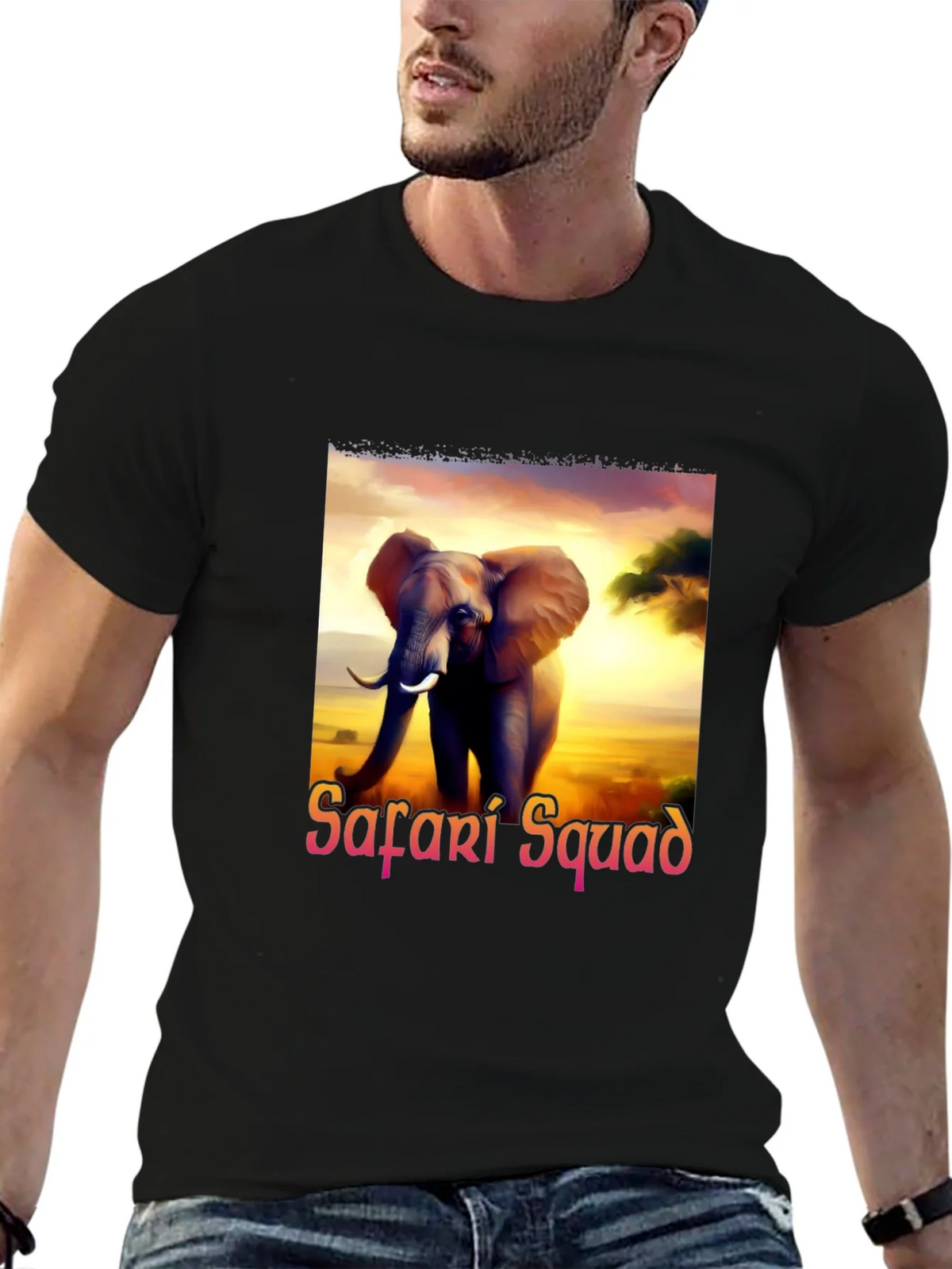 Safari Squad Elephant Graphic Tee - Adventure Awaits! product image 6