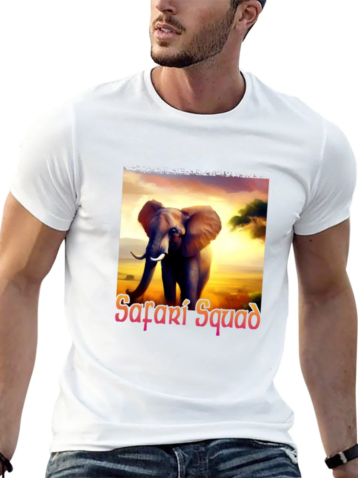 Safari Squad Elephant Graphic Tee - Adventure Awaits! product image 12
