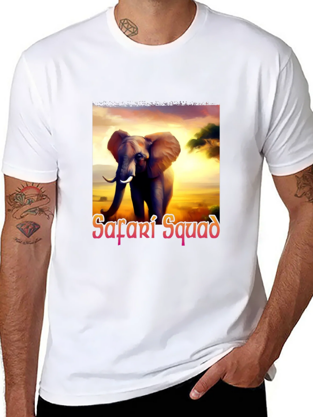 Safari Squad Elephant Graphic Tee - Adventure Awaits! product image 7