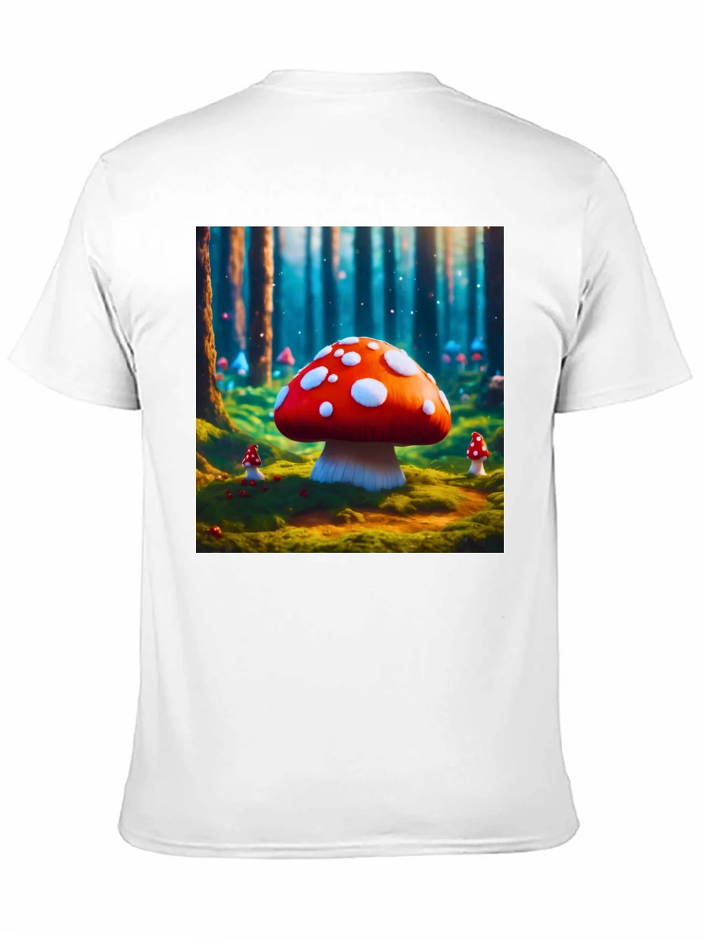 Mushroom Forest Graphic Tee - Funky Fantasy Design product image 10