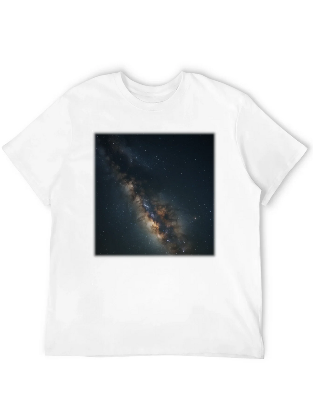 Milky Way Galaxy Graphic Black T-Shirt product image 11