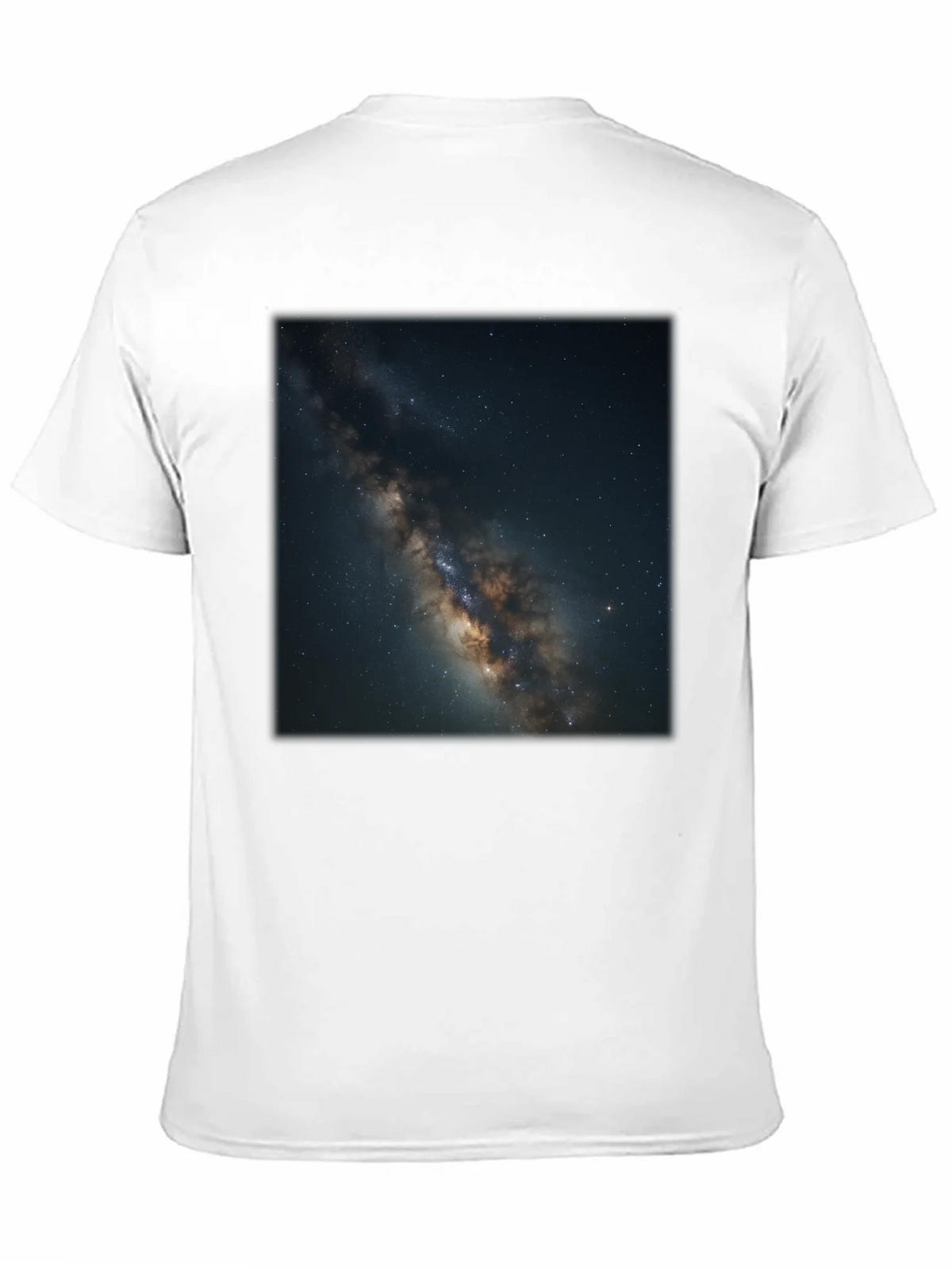 Milky Way Galaxy Graphic Black T-Shirt product image 10
