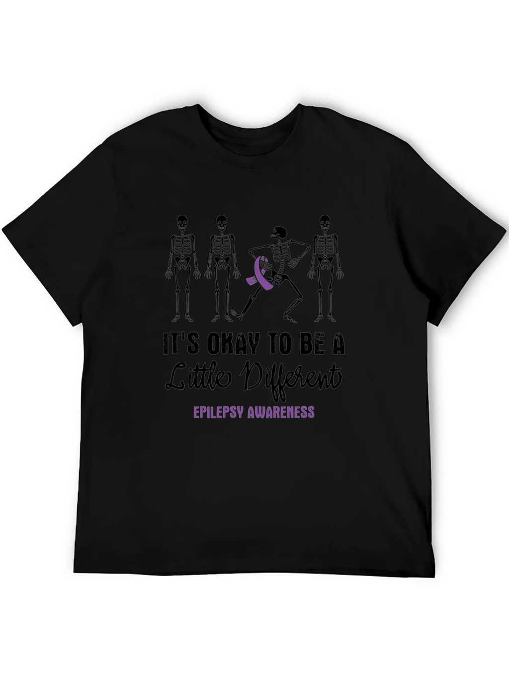 Epilepsy Awareness T-Shirt - Its Okay to Be Different product image 5