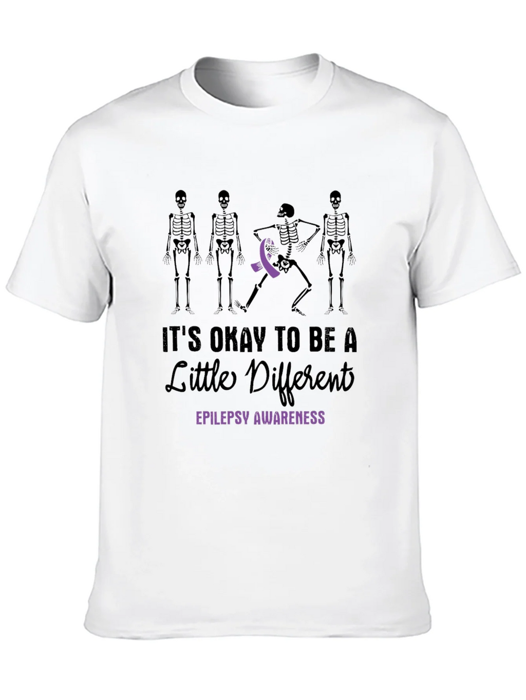 Epilepsy Awareness T-Shirt - Its Okay to Be Different product image 9