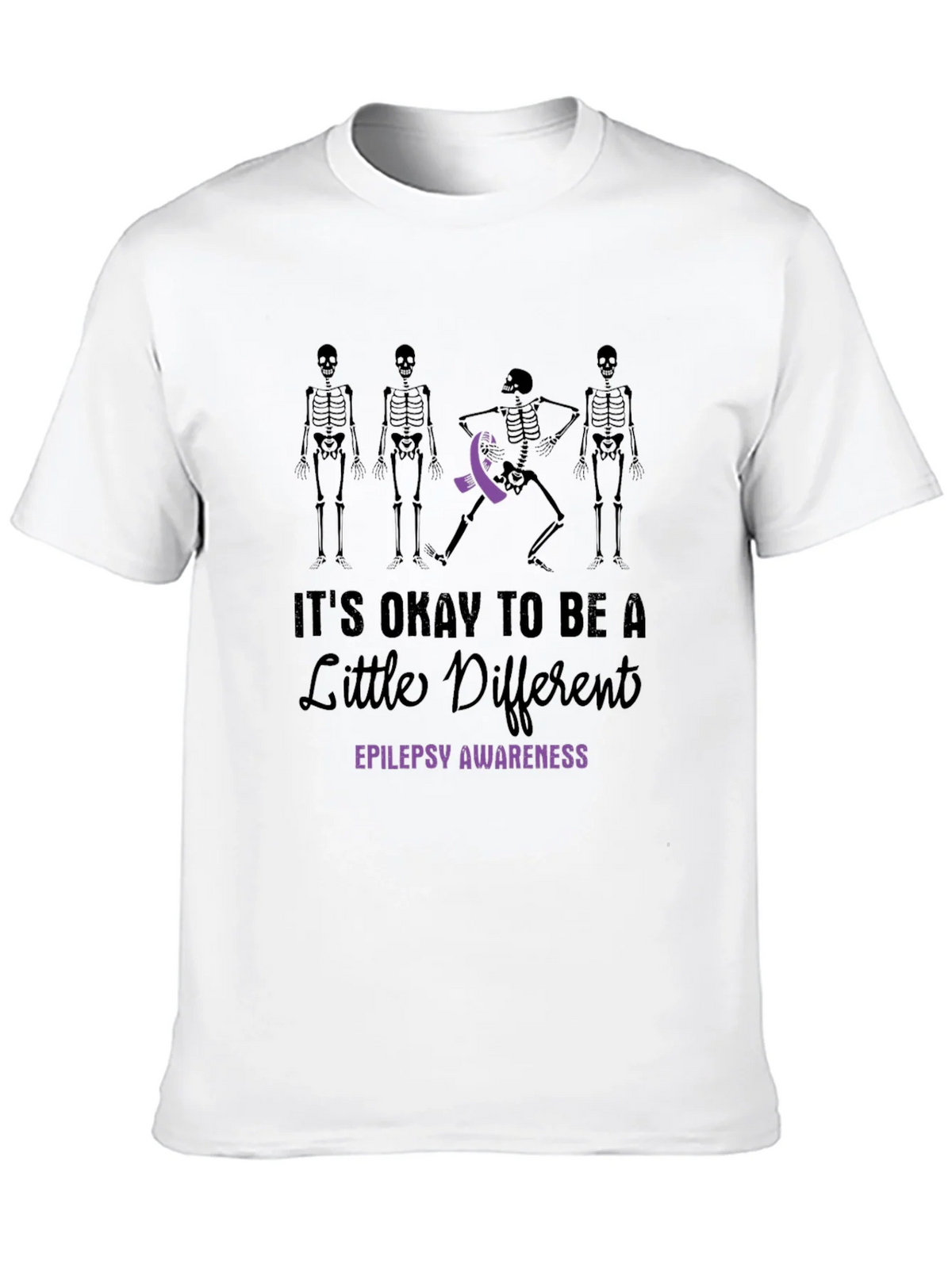 Epilepsy Awareness T-Shirt - Its Okay to Be Different product image 9