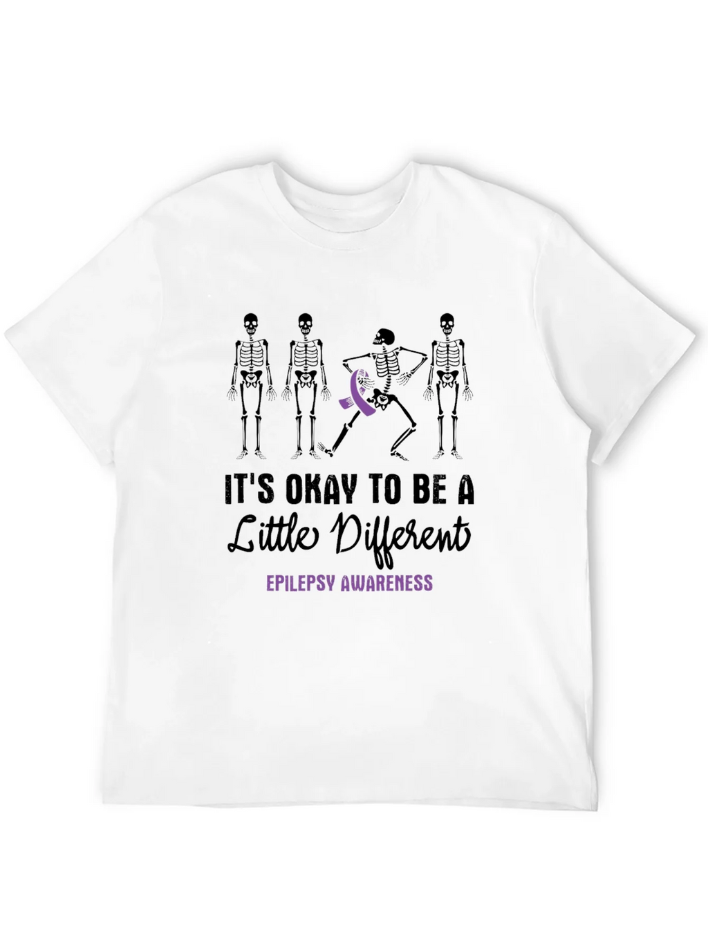 Epilepsy Awareness T-Shirt - Its Okay to Be Different product image 11