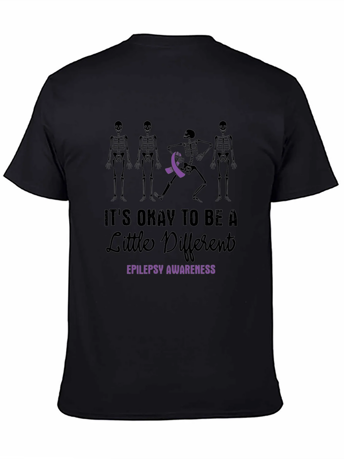 Epilepsy Awareness T-Shirt - Its Okay to Be Different product image 4