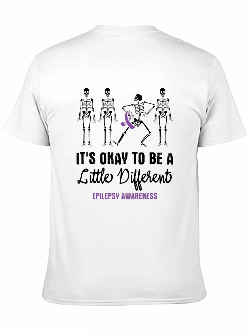 Epilepsy Awareness T-Shirt - Its Okay to Be Different product image 10