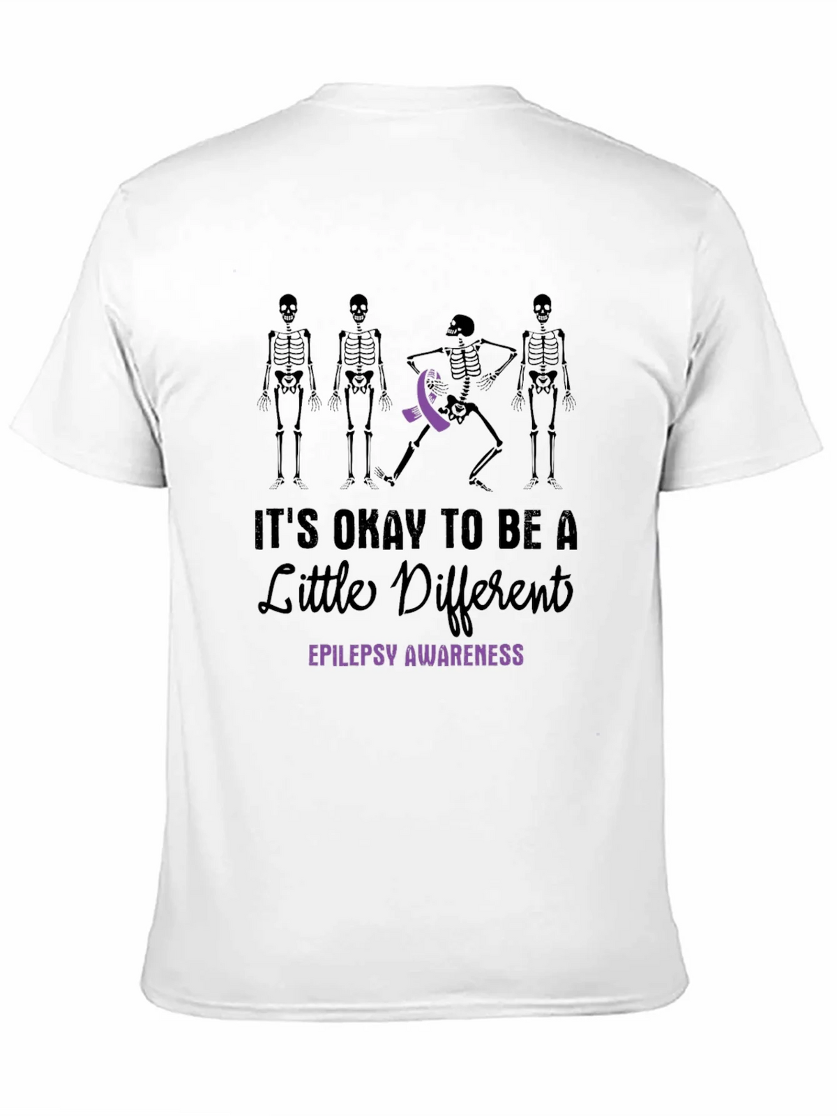 Epilepsy Awareness T-Shirt - Its Okay to Be Different product image 10