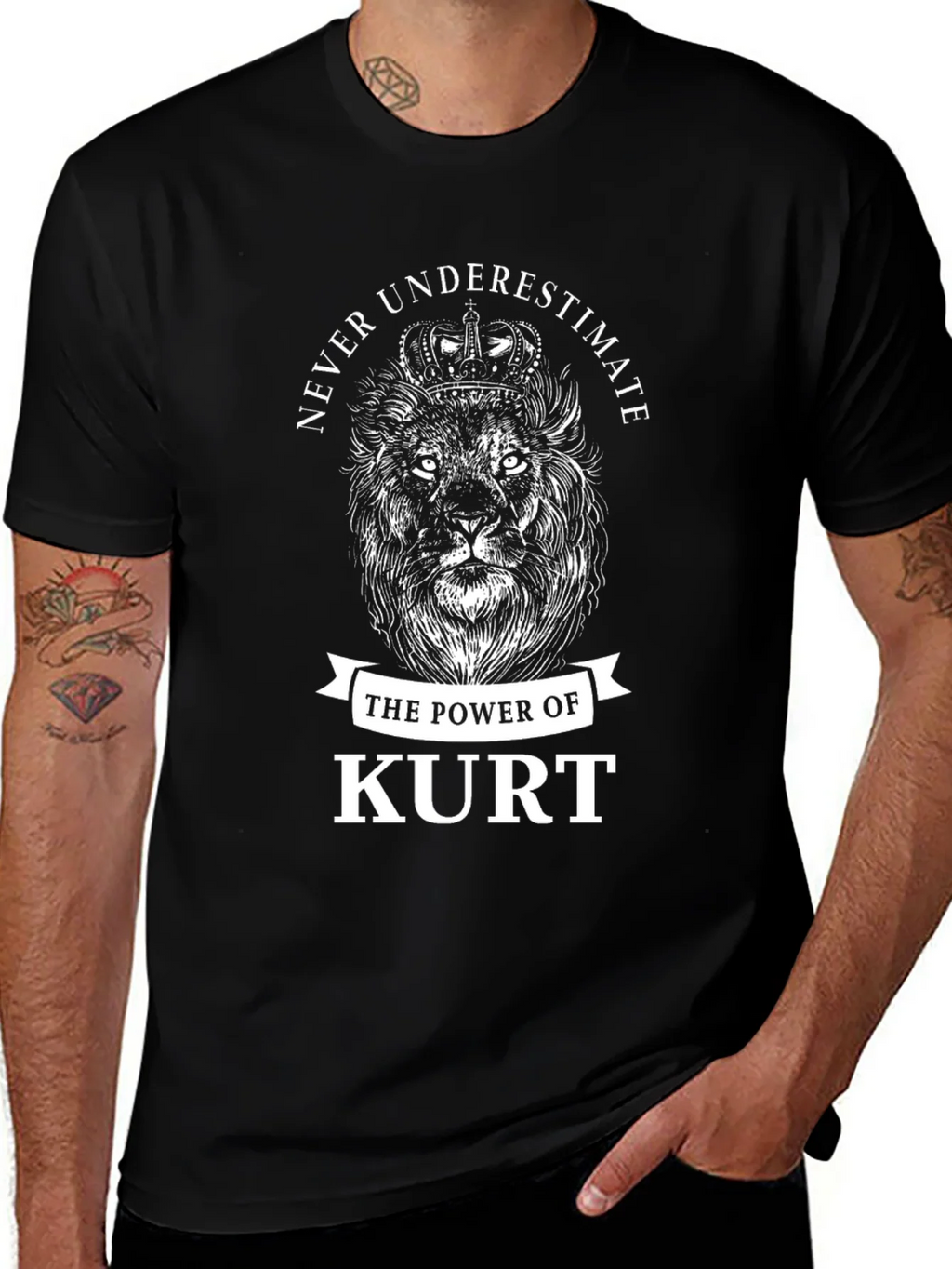 Never Underestimate Kurt Black Graphic Tee product image 1