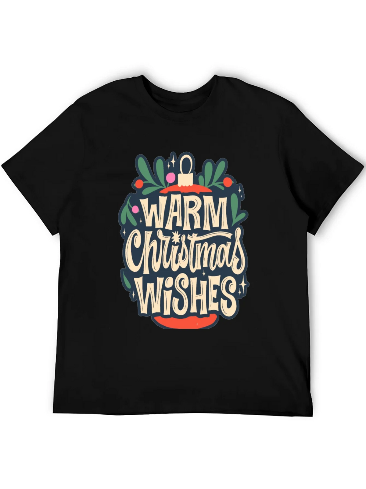 Warm Christmas Wishes Graphic Tee product image 5