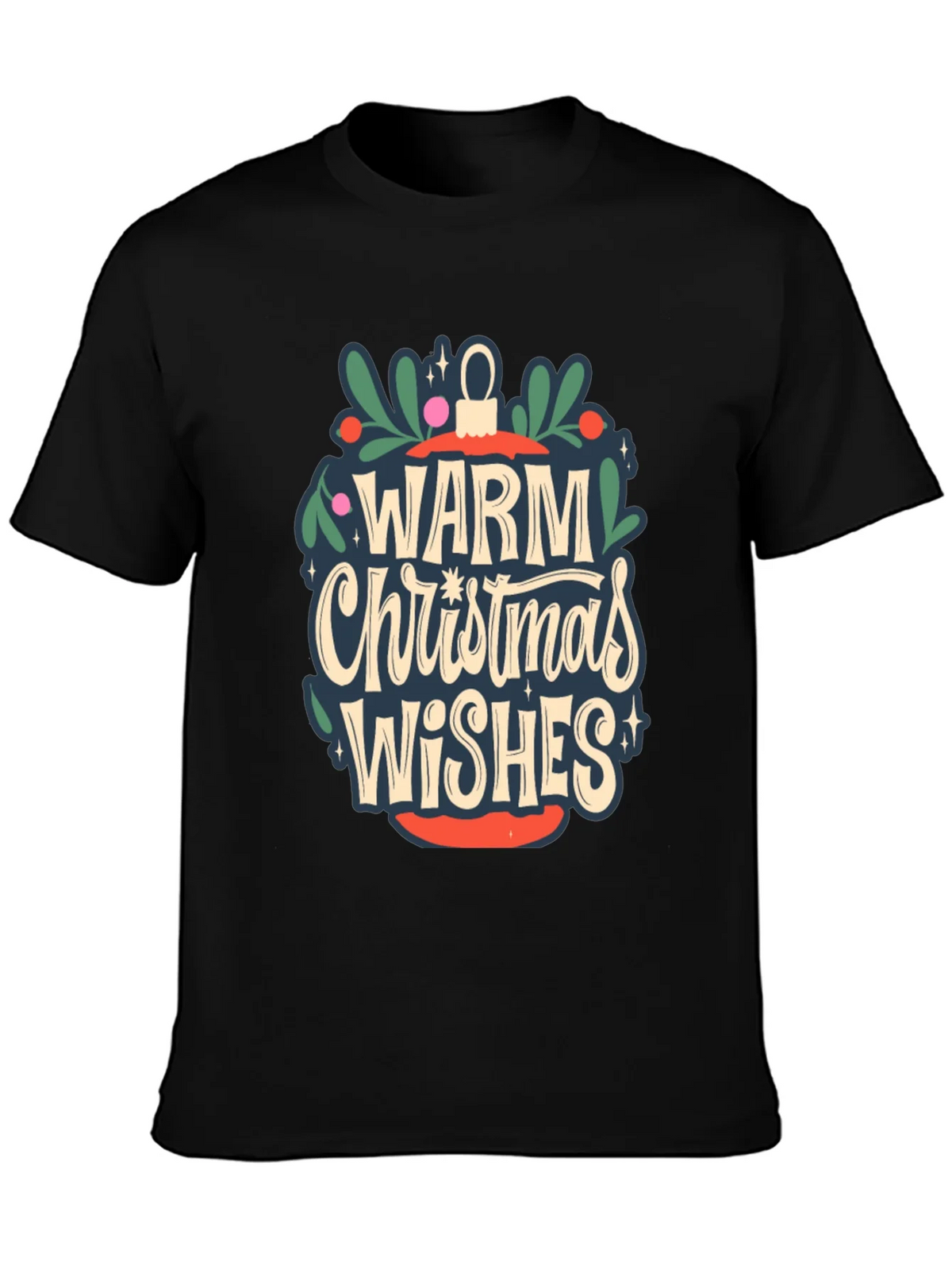 Warm Christmas Wishes Graphic Tee product image 3