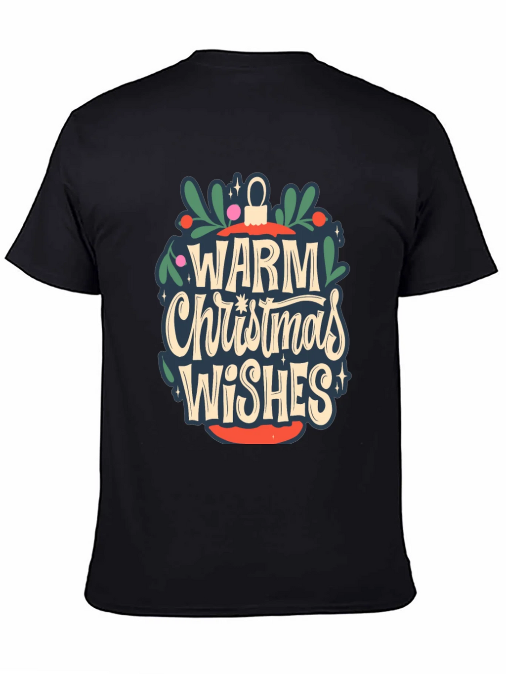 Warm Christmas Wishes Graphic Tee product image 4