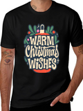 Warm Christmas Wishes Graphic Tee product image 1
