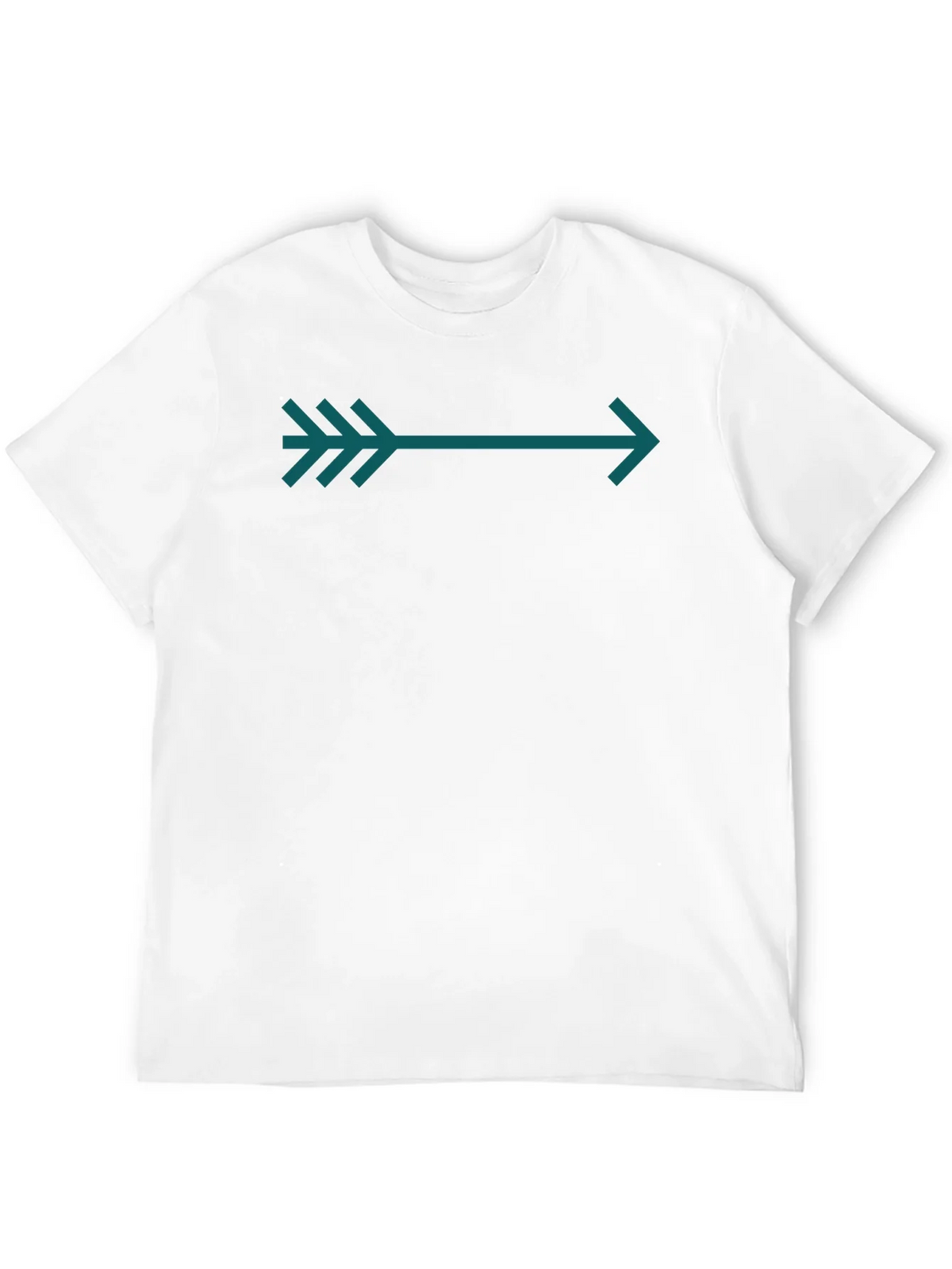 Arrow Graphic Tee - Teal on Black product image 11