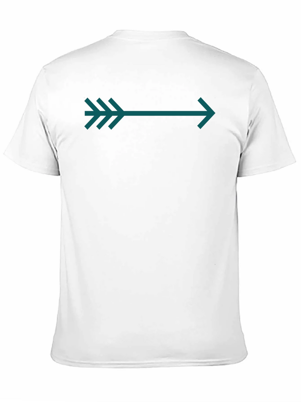 Arrow Graphic Tee - Teal on Black product image 10