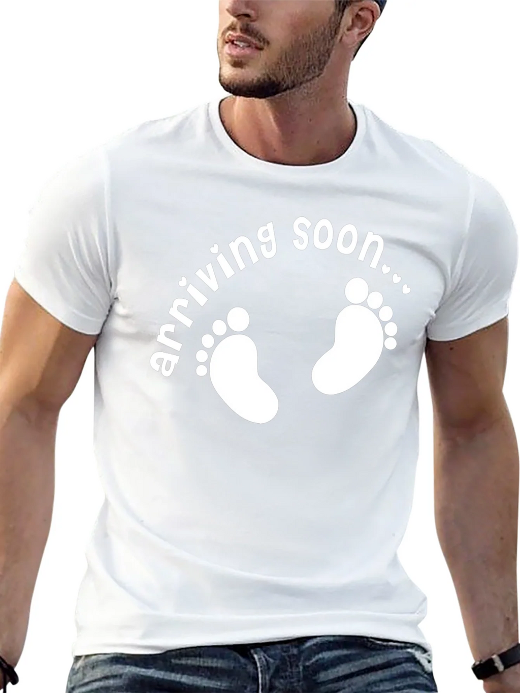 Arriving Soon Pregnancy Announcement T-Shirt product image 12