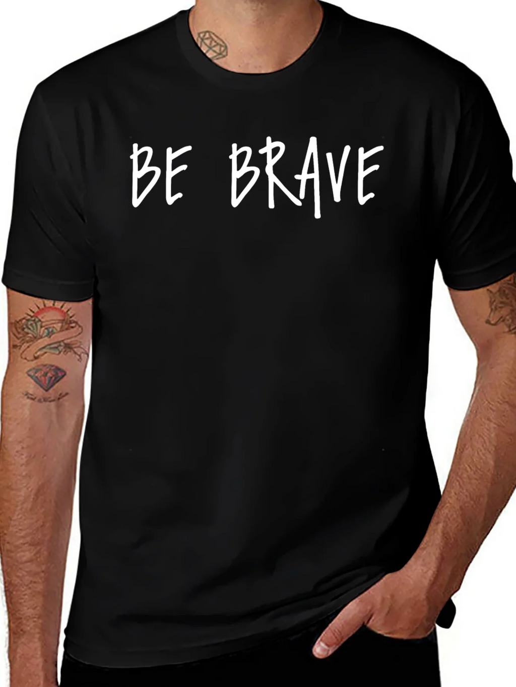 Be Brave Graphic Tee - Soft Cotton Blend product image 1