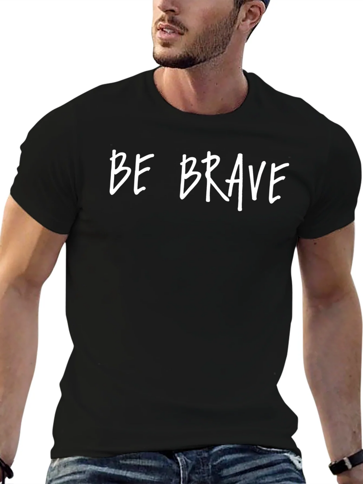 Be Brave Graphic Tee - Soft Cotton Blend product image 6