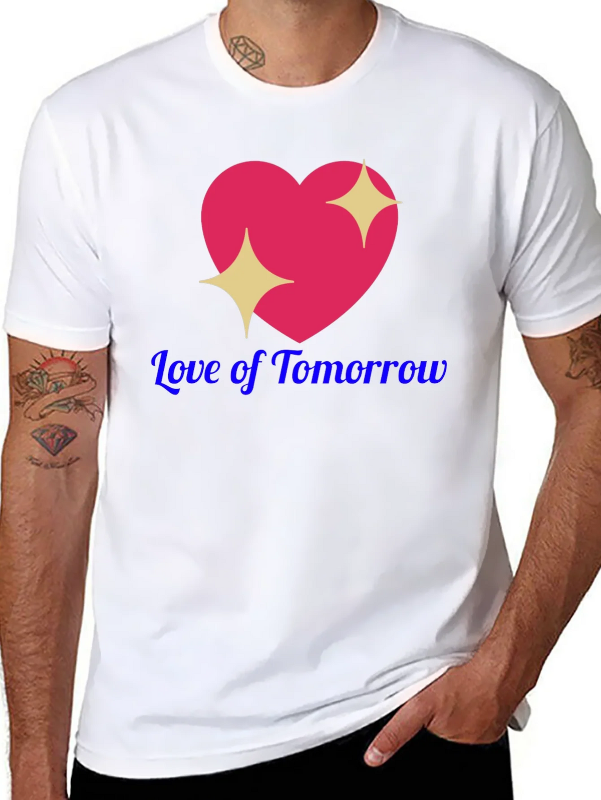 Love of Tomorrow Graphic T-Shirt - Black product image 7