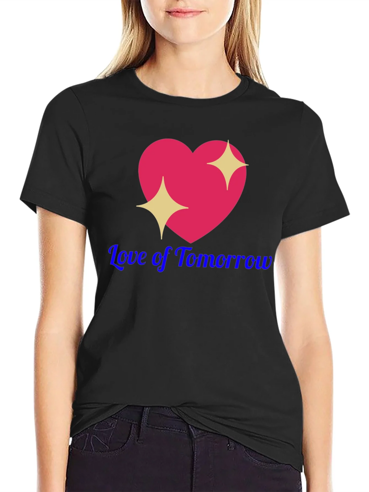 Love of Tomorrow Graphic T-Shirt - Black product image 2