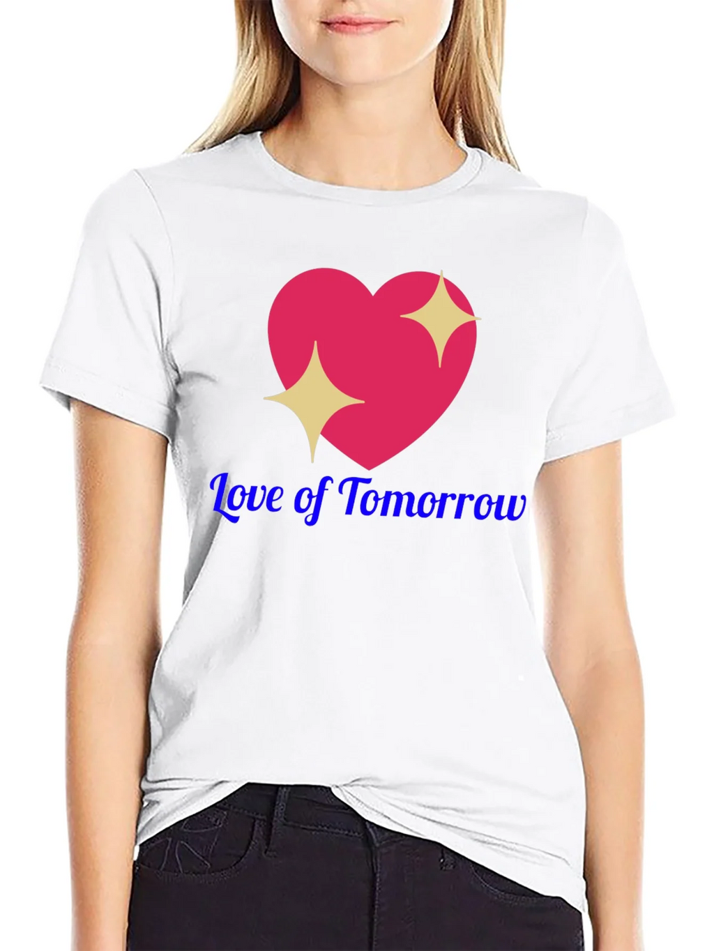 Love of Tomorrow Graphic T-Shirt - Black product image 8