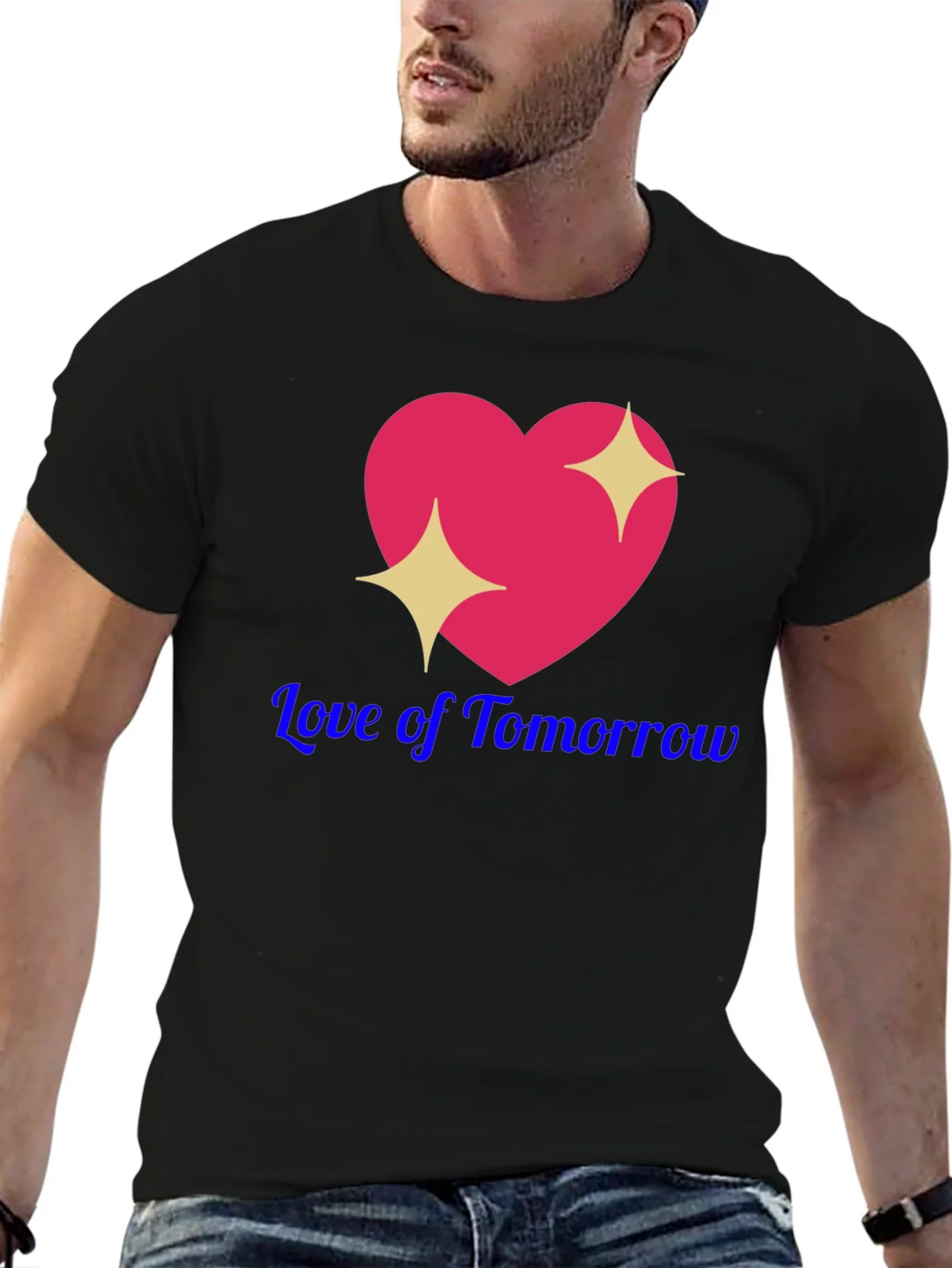 Love of Tomorrow Graphic T-Shirt - Black product image 6