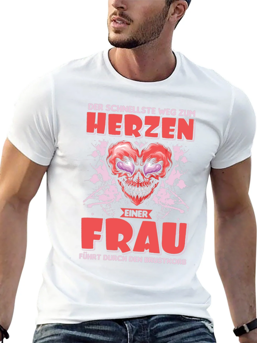 Humorous Graphic Tee: Fastest Way to a Womans Heart product image 12