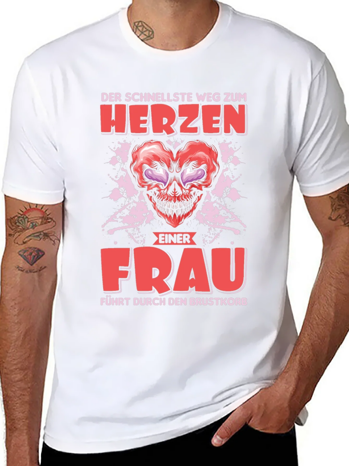 Humorous Graphic Tee: Fastest Way to a Womans Heart product image 7