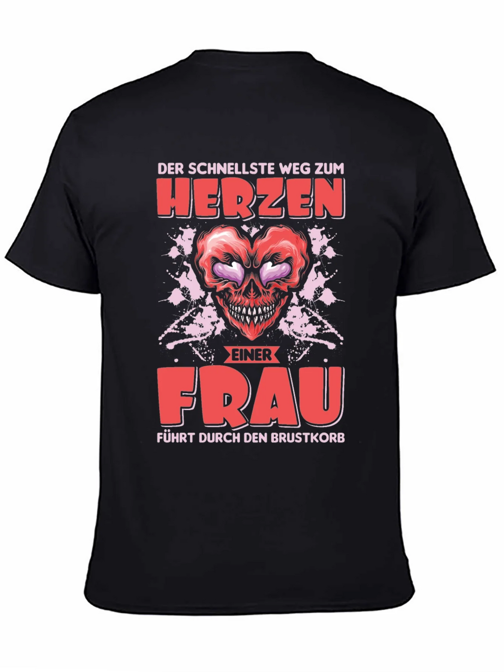 Humorous Graphic Tee: Fastest Way to a Womans Heart product image 4