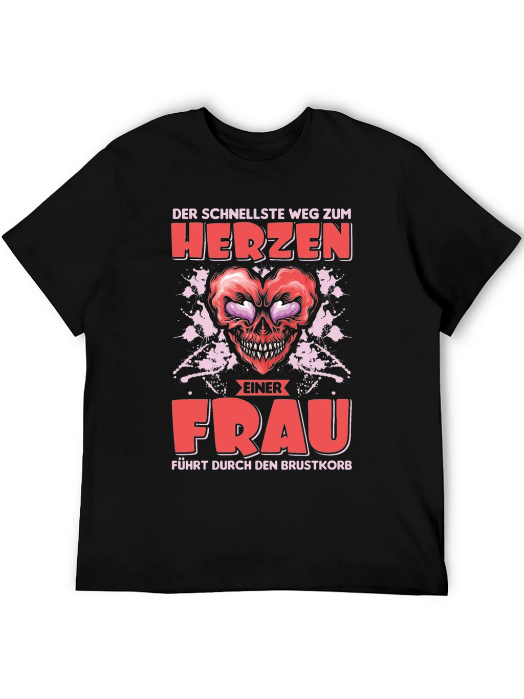 Humorous Graphic Tee: Fastest Way to a Womans Heart product image 5