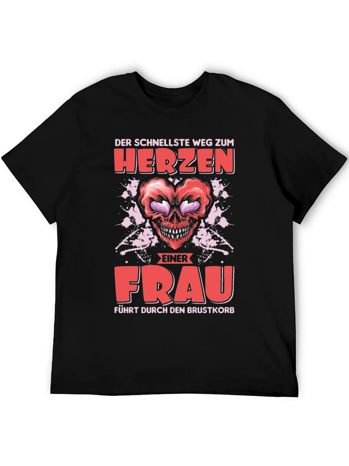 Humorous Graphic Tee: Fastest Way to a Womans Heart product image 5