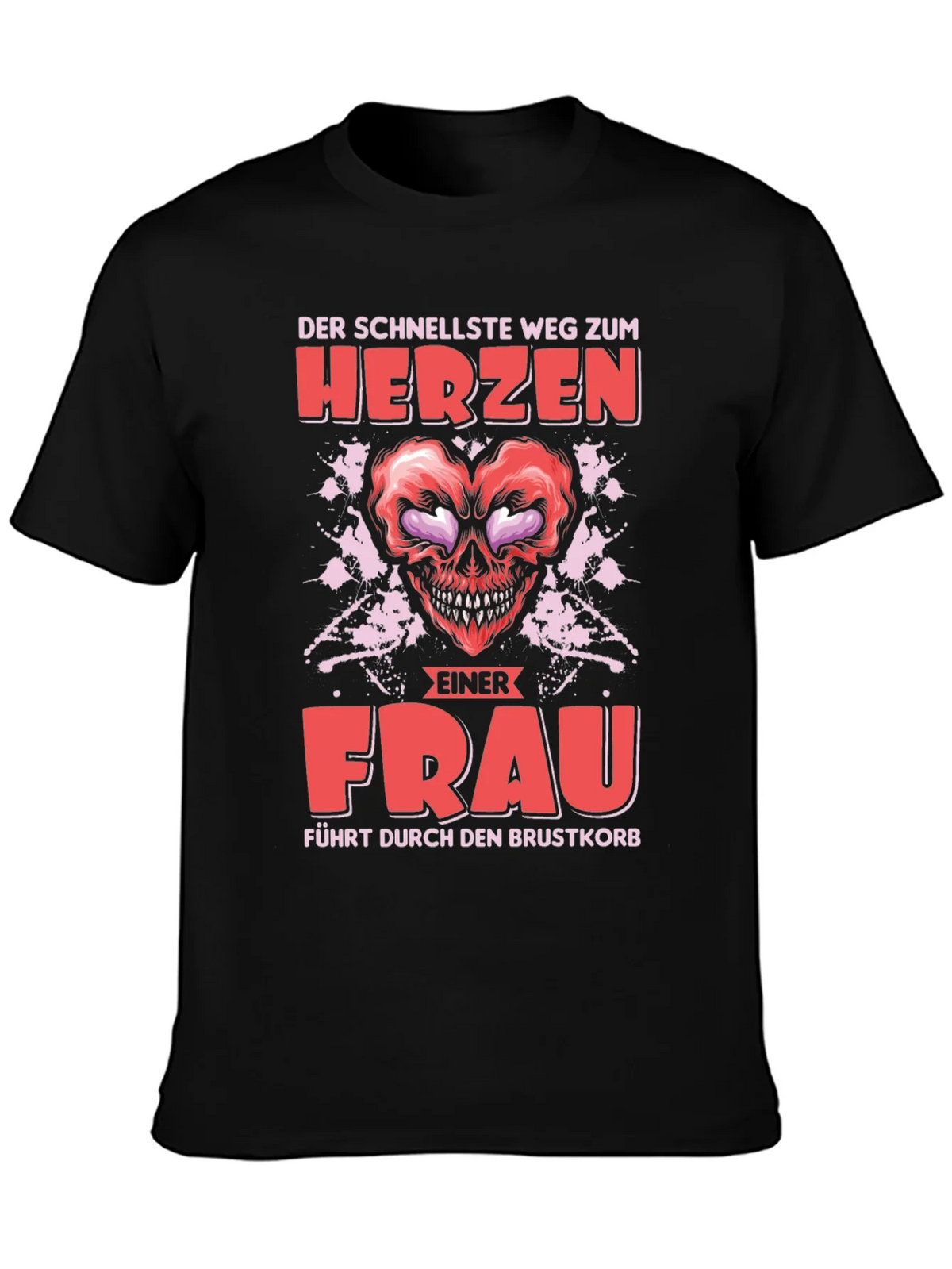 Humorous Graphic Tee: Fastest Way to a Womans Heart product image 3