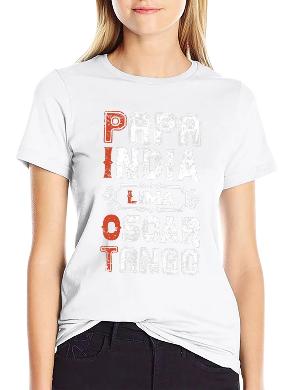 Pilot Phonetic Alphabet T-Shirt product image 8