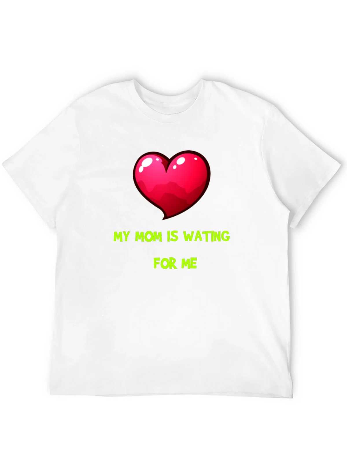 My Mom Is Waiting For Me Graphic Tee product image 11