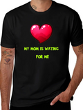 My Mom Is Waiting For Me Graphic Tee product image 1