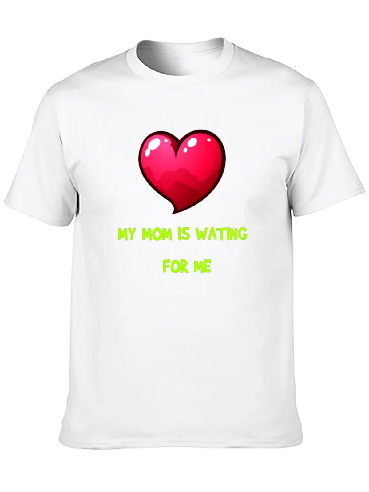My Mom Is Waiting For Me Graphic Tee product image 9