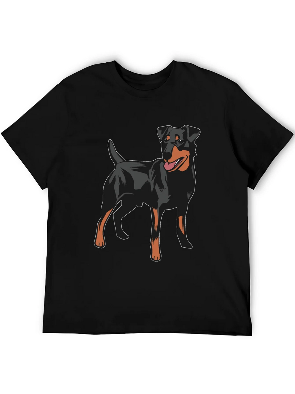 Dog Lovers Black T-Shirt - Jagdterrier Graphic Tee product image 5