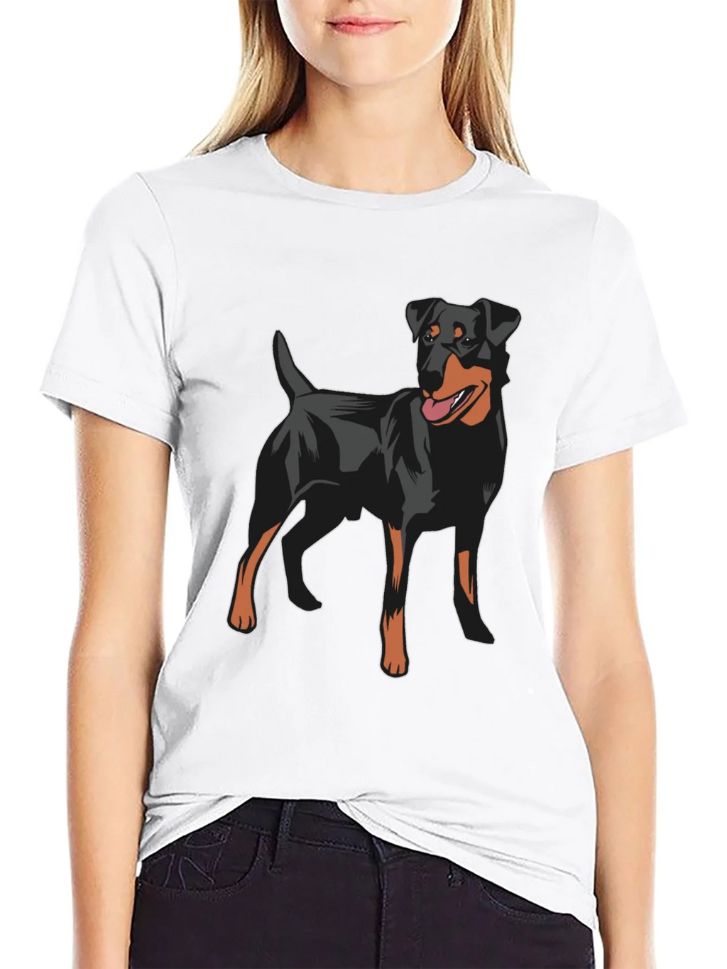 Dog Lovers Black T-Shirt - Jagdterrier Graphic Tee product image 8