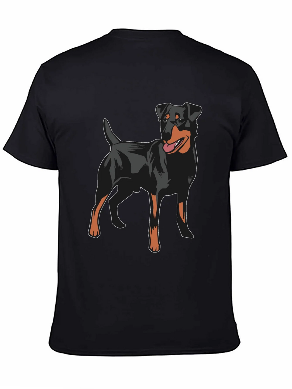 Dog Lovers Black T-Shirt - Jagdterrier Graphic Tee product image 4