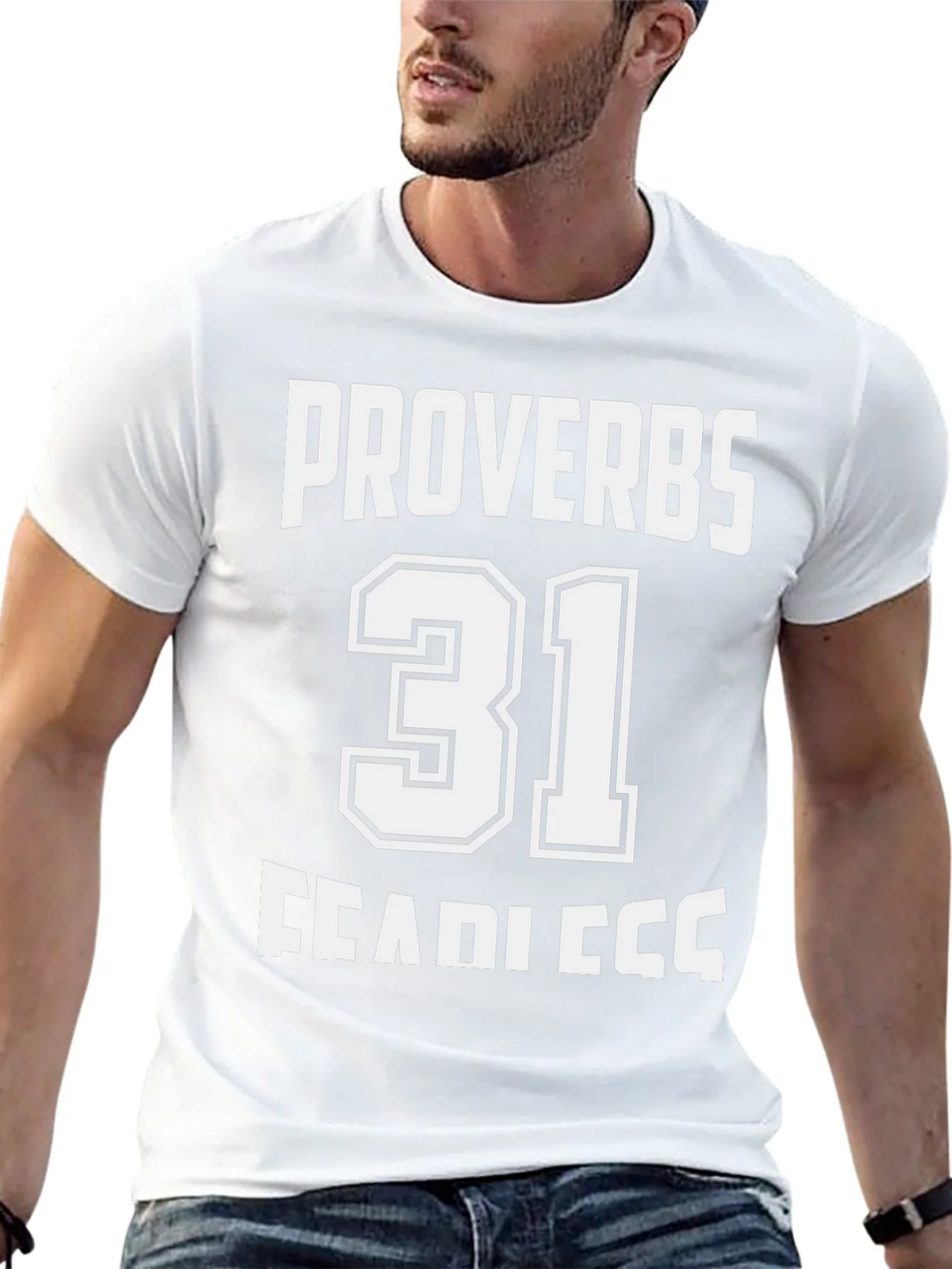 Proverbs 31 Fearless T-Shirt - Christian Apparel product image 12