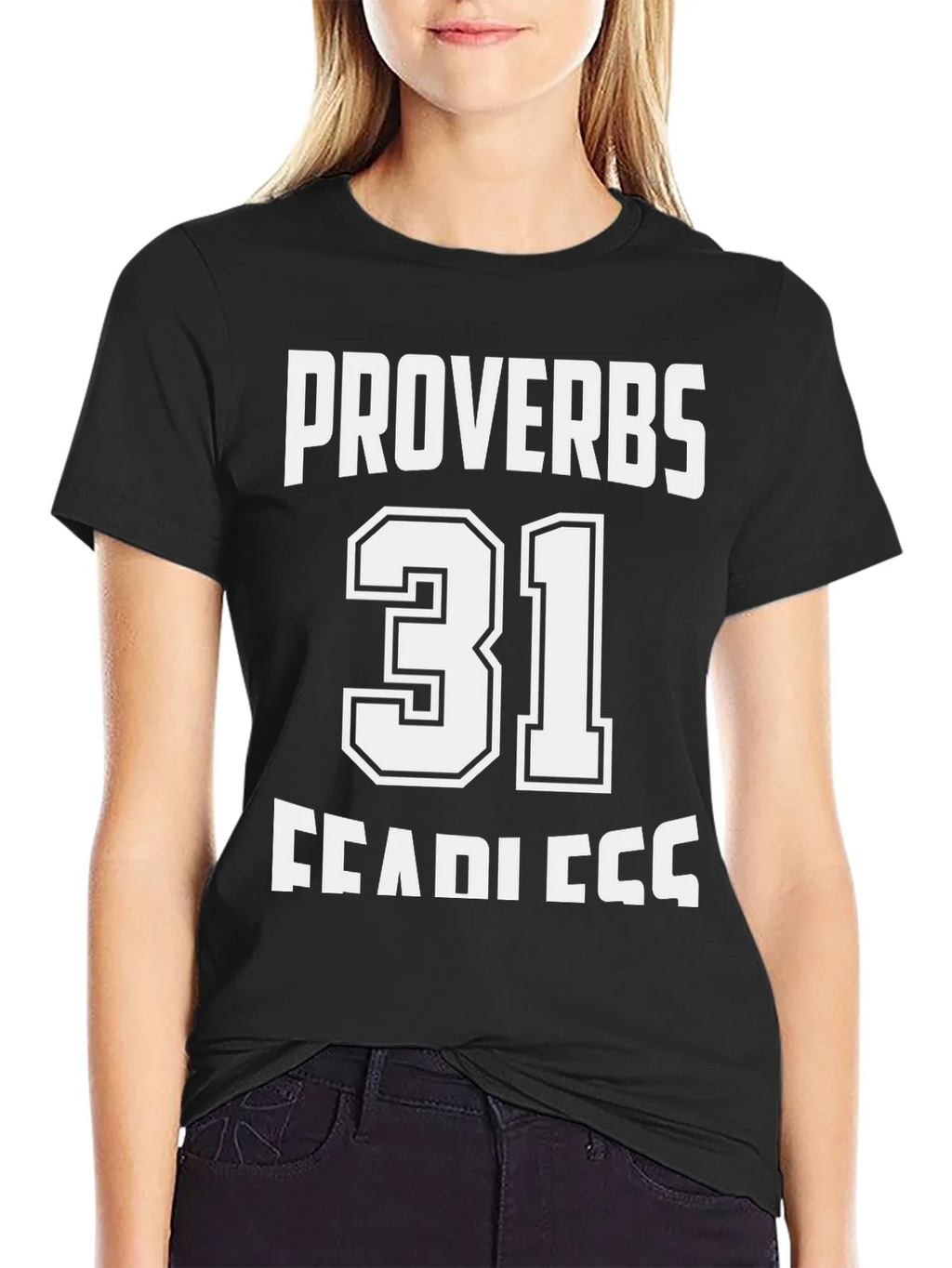 Proverbs 31 Fearless T-Shirt - Christian Apparel product image 2