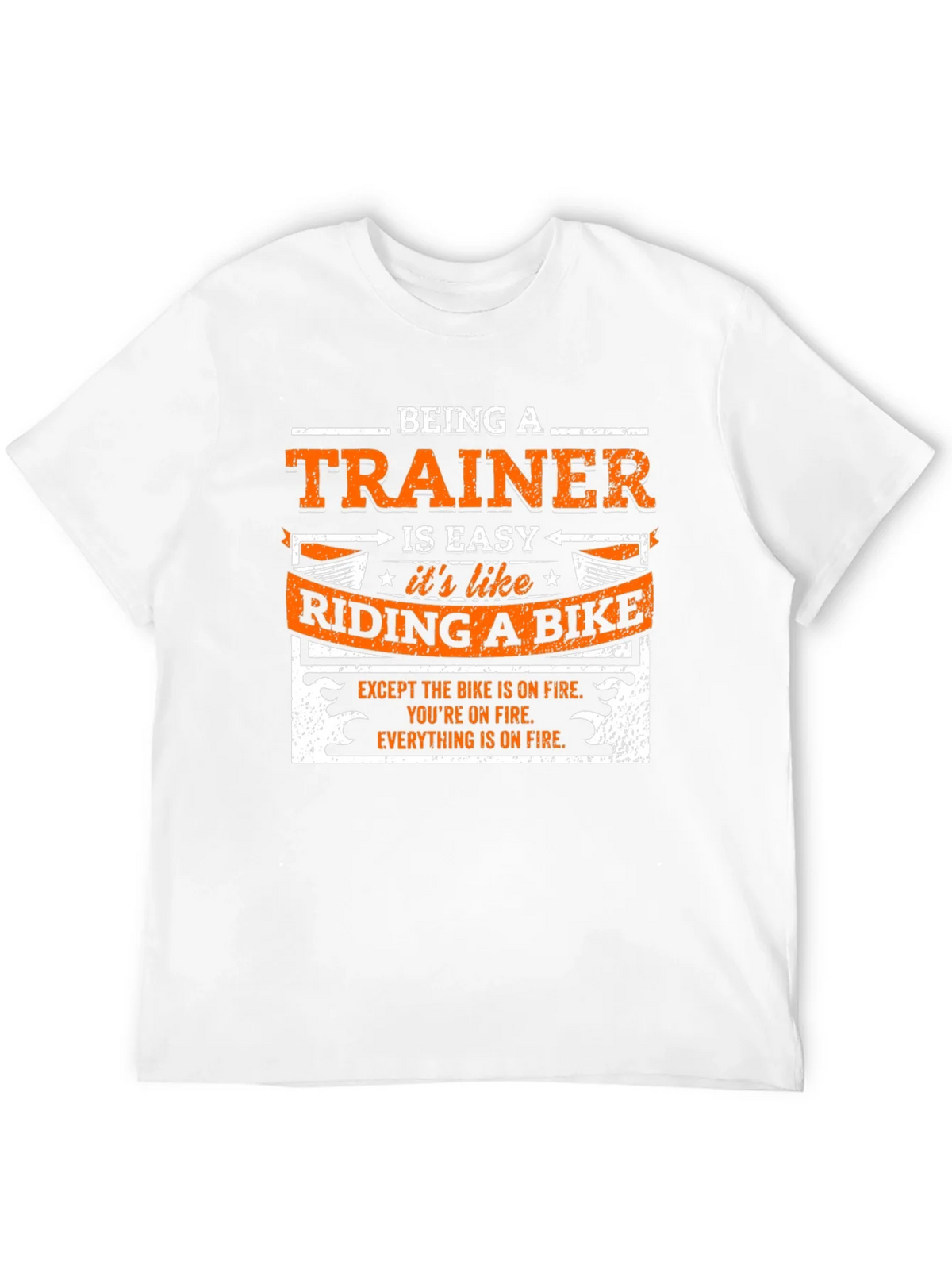 Being a Trainer is Easy Like Riding a Bike T-Shirt product image 11