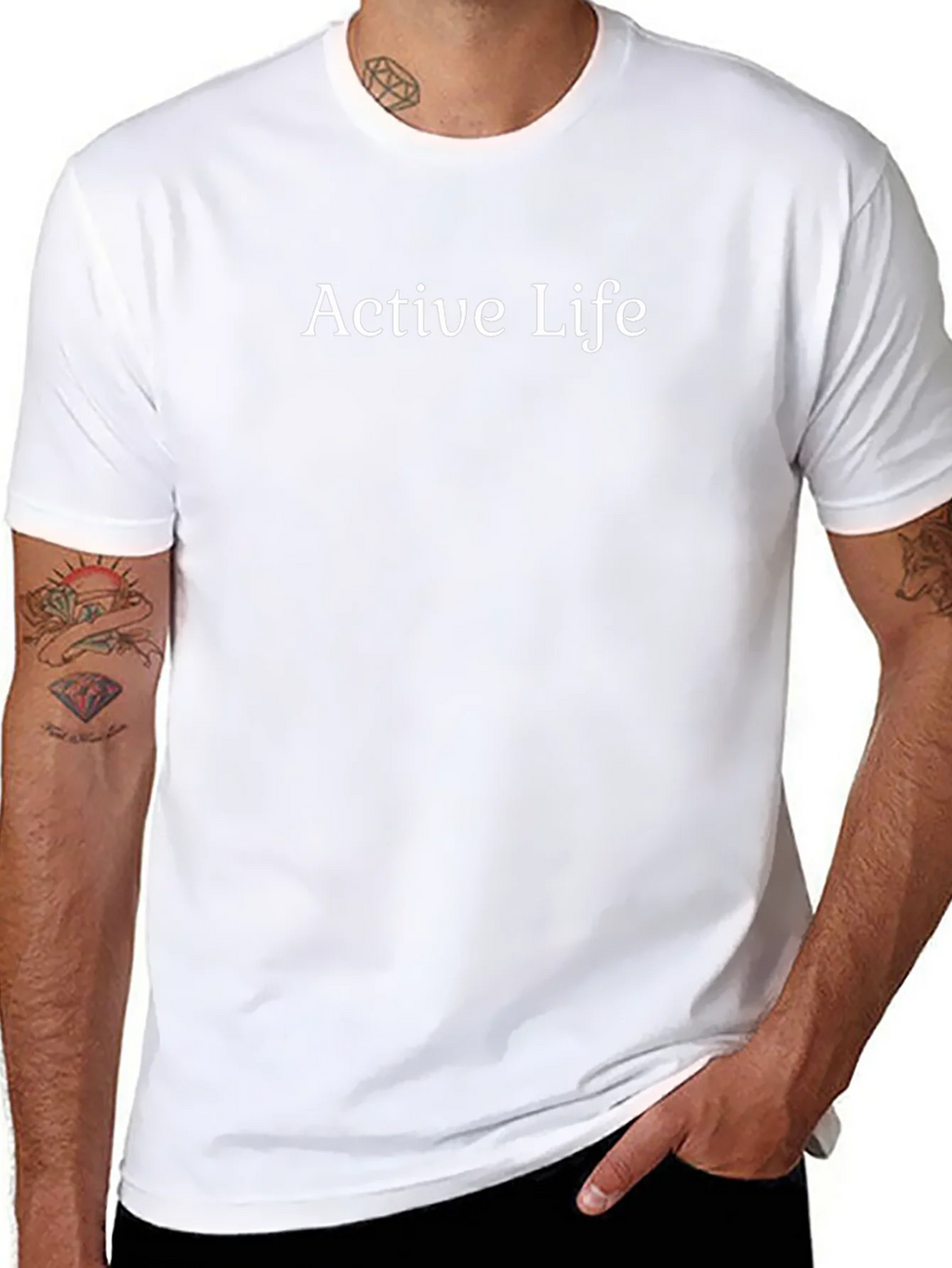 Active Life Black T-Shirt product image 7