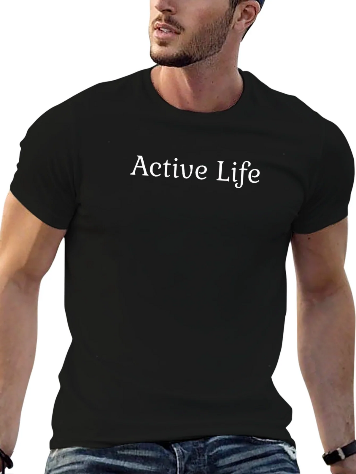 Active Life Black T-Shirt product image 6