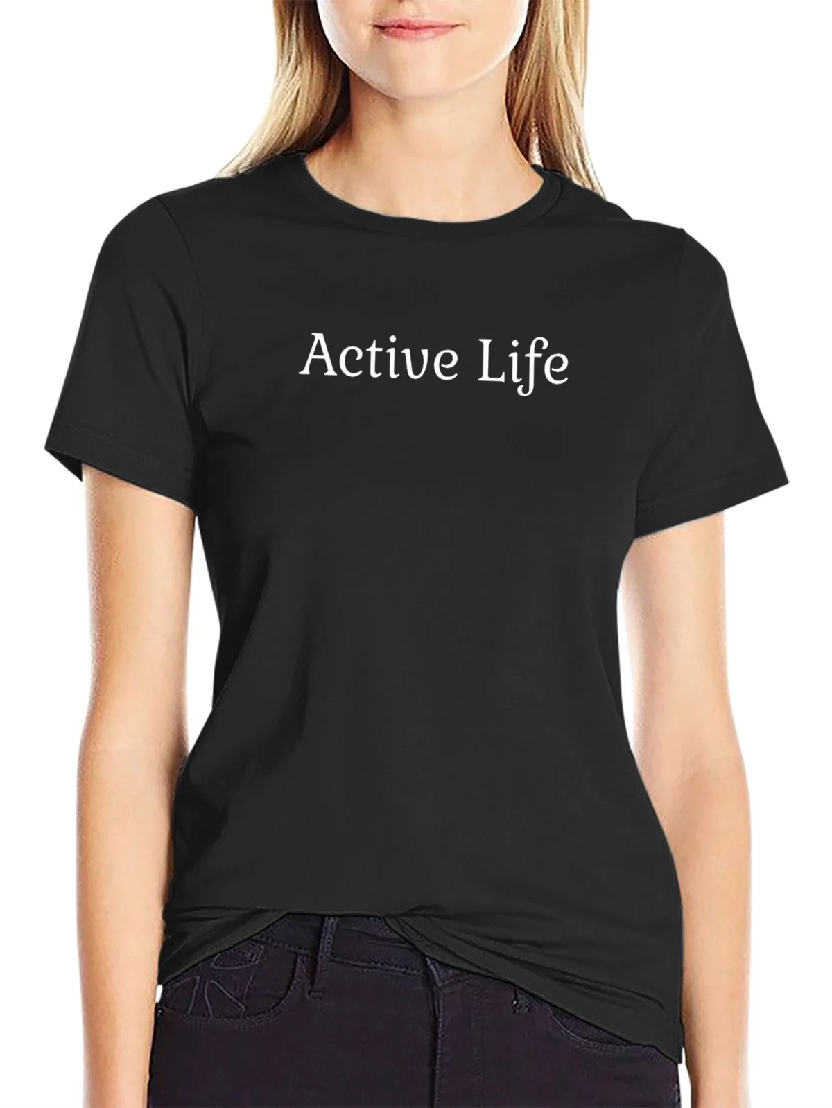 Active Life Black T-Shirt product image 2