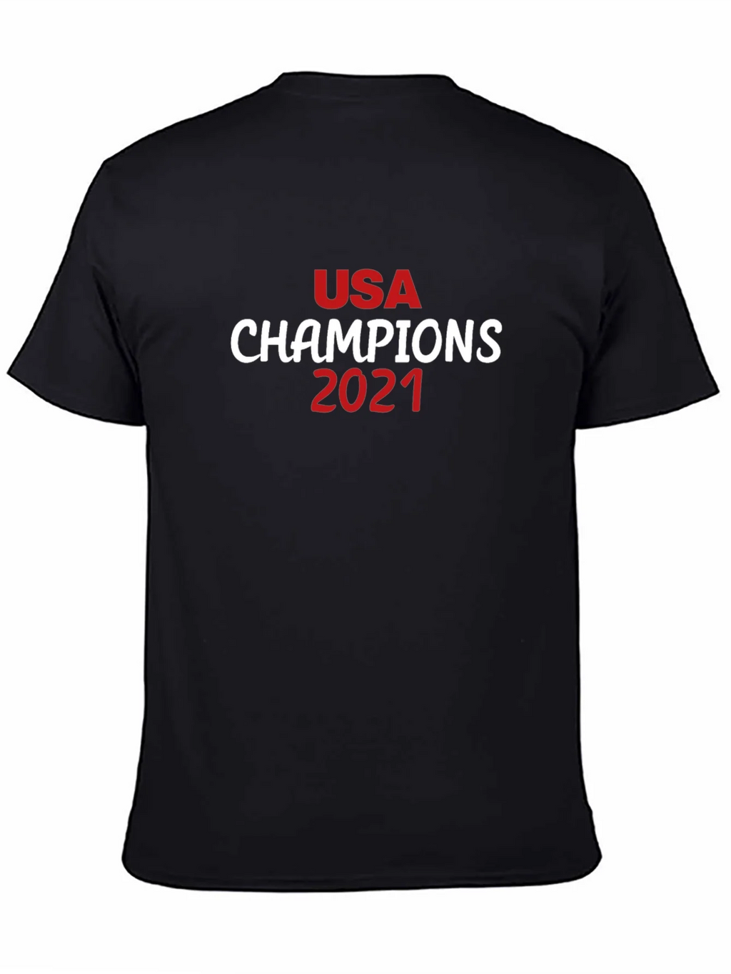 USA Champions 2021 Black T-Shirt product image 4