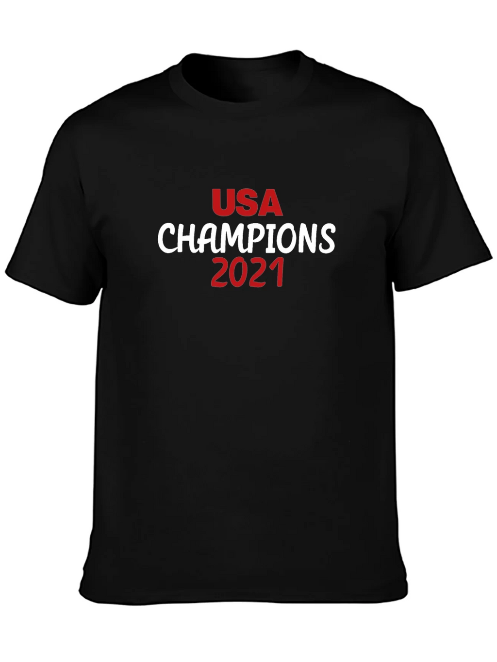 USA Champions 2021 Black T-Shirt product image 3